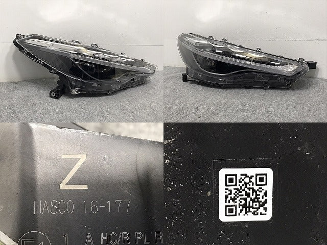 カローラ/クロス/ハイブリッド/HV ZSG10/ZVG11/ZVG15 純正 右 ヘッドライト/ランプ LED レベライザー 刻印Z HASCO16-177 トヨタ(127255)
