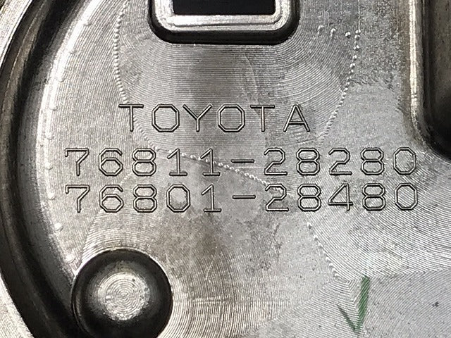 ノア NOAH/80系/ZRR80G/85G/80W/85W/ZWR80G 純正 前期 リアガーニッシュ/フィニッシャー 76811-28280/76801-28480 メッキ トヨタ(127312)
