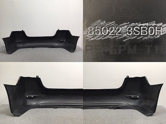 シルフィ/SYLPHY TB17/B17 純正 リア バンパー 85022 3SB0H スーパーブラック KH3 日産(127368)