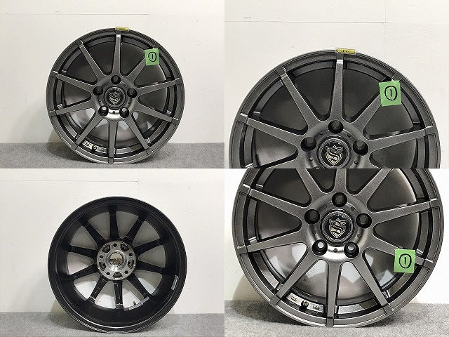 カローラ・86・プリウス（30/50系）インプレッサスポーツBRZ 社外 ホイール 4本セット 16x6.5J/ET45/5H/100/73(127395)