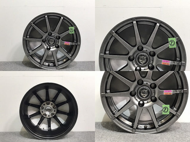カローラ・86・プリウス（30/50系）インプレッサスポーツBRZ 社外 ホイール 4本セット 16x6.5J/ET45/5H/100/73(127395)