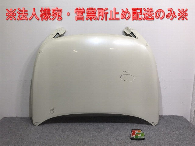 ティアナ J32/PJ32/TNJ32 純正 ボンネット/エンジンフード ホワイト パール 日産(127405)