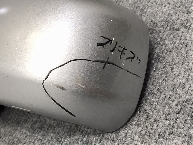 ウィングロード Y12/JY12/NY12 純正 左 ドアミラー 5線 ブリリアントシルバーメタリック K23 日産(127459)