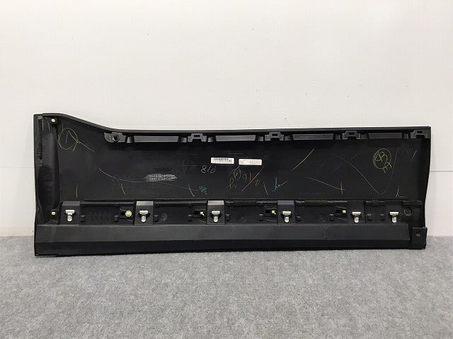 ヴォクシー/ノア/Si/ZS 80系/ZRR80W/ZRR85W 純正 右フロントドア サイドパネル/マッドガード 76903-28160/76913-28130 ブラック 202(127484)