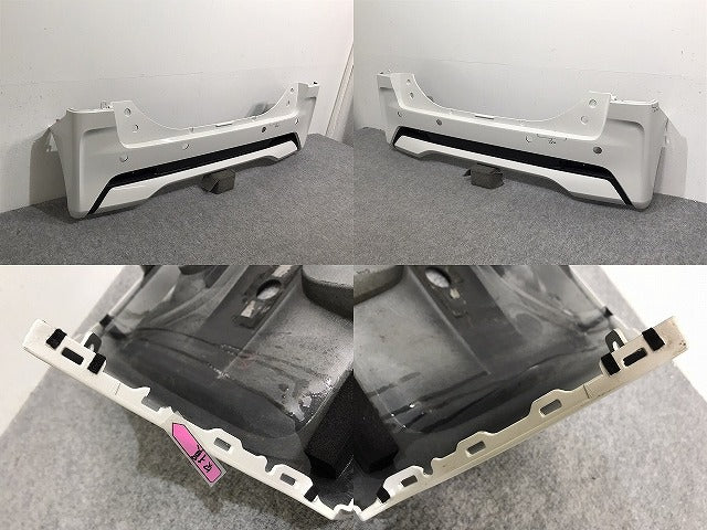 ルークス/ハイウェイスター B44A/B45A/B47A/B48A 純正 リア バンパー 85022 7NA-0 ホワイトパール QBB 日産(127487)