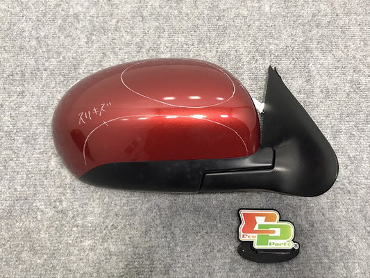 ジューク F15/NF15/YF15 純正 右 ドアミラー 5線 96302-1KL7A レッド メタリック 日産(127553)