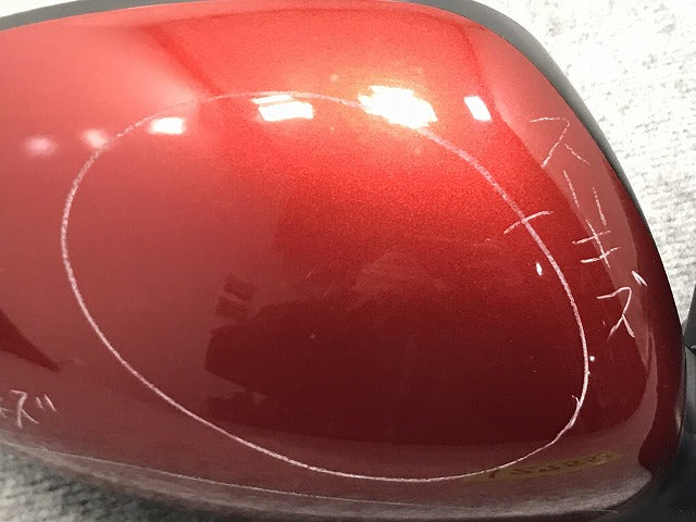 ジューク F15/NF15/YF15 純正 右 ドアミラー 5線 96302-1KL7A レッド メタリック 日産(127553)