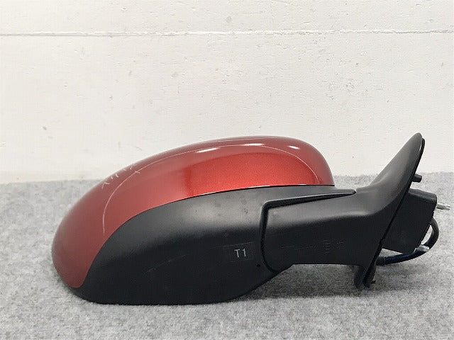 ジューク F15/NF15/YF15 純正 右 ドアミラー 5線 96302-1KL7A レッド メタリック 日産(127553)