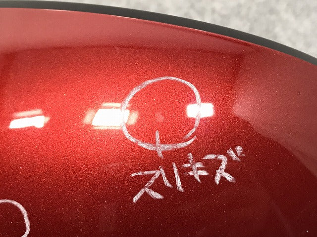 ジューク F15/NF15/YF15 純正 左 ドアミラー 5線 96301-1KL7A レッド メタリック 日産(127557)