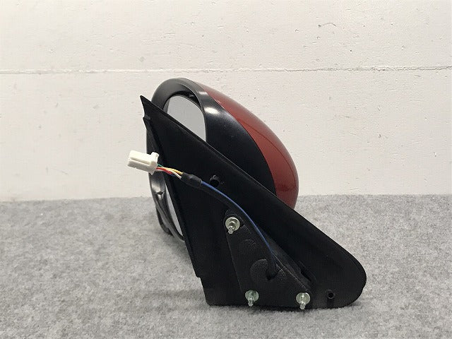 ジューク F15/NF15/YF15 純正 左 ドアミラー 5線 96301-1KL7A レッド メタリック 日産(127557)