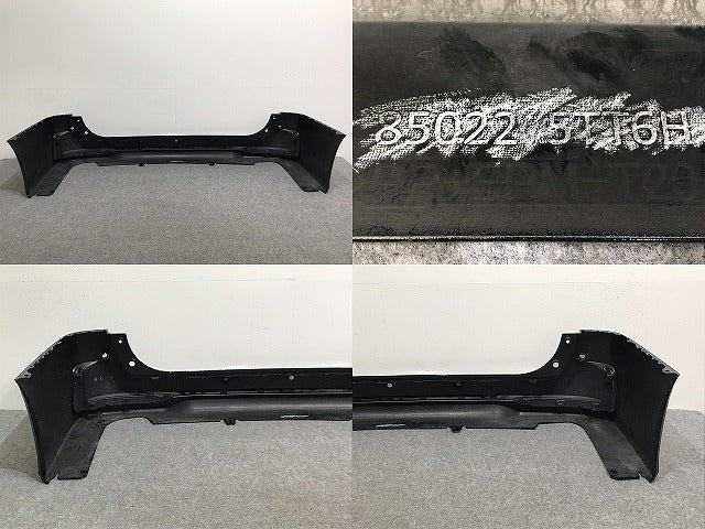 セレナ/ハイウェイスター C27/GC27/GFC27/GNC27/GFNC27/HFC27/HC27 純正 後期 リア バンパー 85022 5TT6H ダイヤモンドブラック G41(127596)