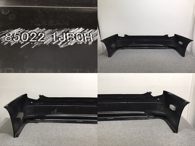 エルグランド ハイウェイスター E52/PE52/PNE52/TE52/TNE52 純正 リア バンパー 85022 1JB0H ミッドナイトブラック GAT 日産(127599)