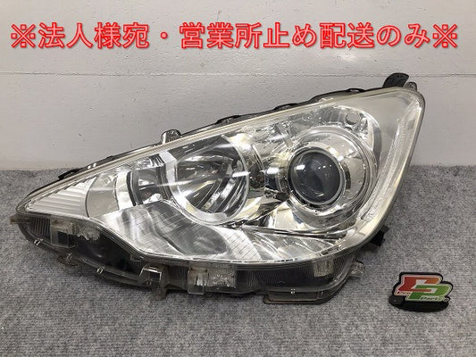 アクア/AQUA NHP10 純正 前期 左 ヘッドライト/ランプ ハロゲン レベライザー 刻印K KOITO 52-244 トヨタ(127697)