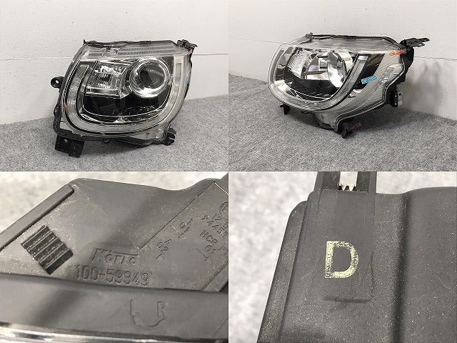 イグニス FF21S 純正 左 ヘッドライト/ランプ LED レベライザー 刻印D