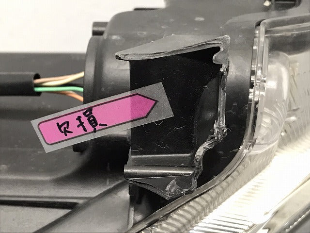 イグニス FF21S 純正 左 ヘッドライト/ランプ LED レベライザー 刻印D KOITO 100-59349 スズキ(127747)