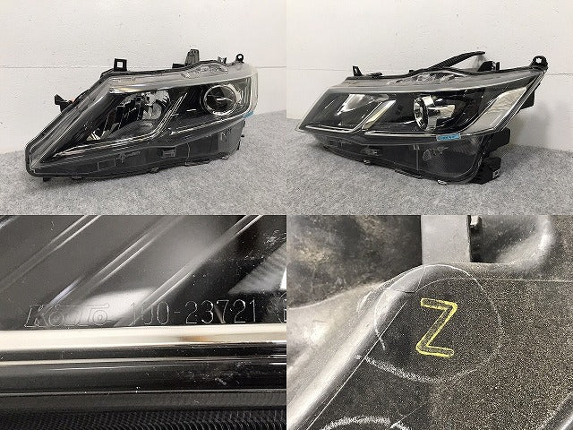 セレナ/ハイウェイスター/S/X/G/XV C27/GC/GFC/GNC/GFNC/HFC/HC 純正 前期 左 ヘッドライト LED レベ 刻印Z KOITO 100-23721(127768)