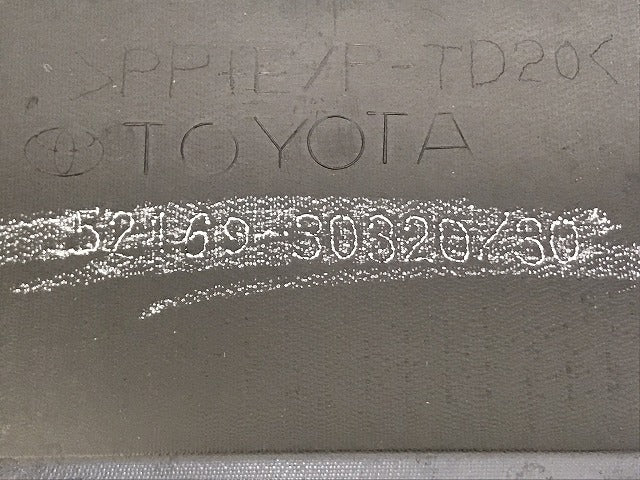 新車外し!クラウン/クロスオーバー TZSH35/AZSH35 純正 リア スポイラー/アンダースポイラー/ディフューザー 52169-30320/30 素地 トヨタ(127832)