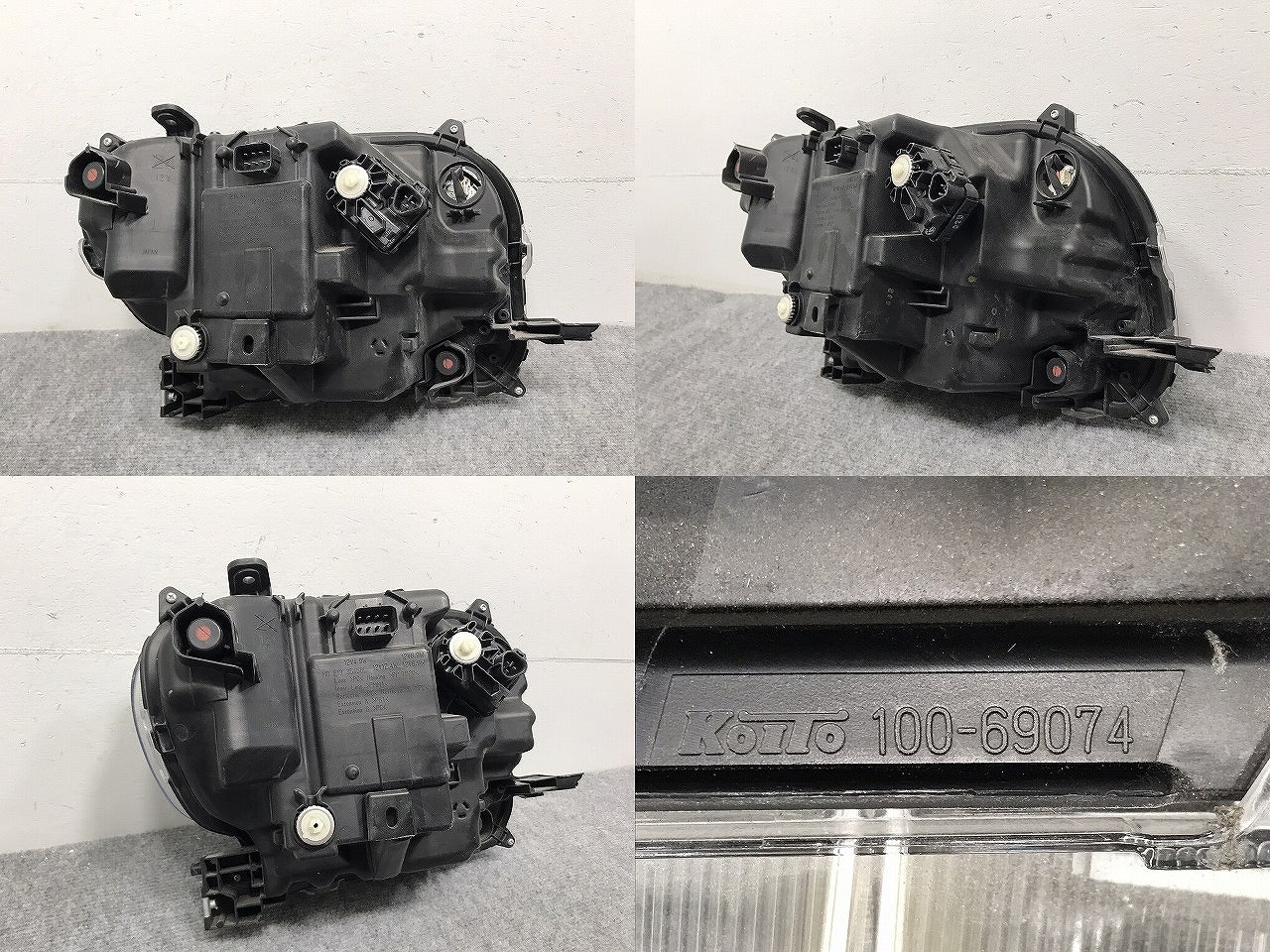 タント/シフォン LA650S/LA660S/LA650F/LA660F 純正 左 ヘッドライト/ランプ LED レベライザー KOITO 100-69074 ダイハツ/スバル(128017)