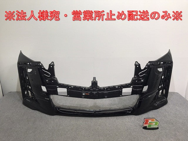 アルファード/S/ハイブリッド 30/AGH30W/AGH35W/GGH30W/GGH35W/AYH30W 純正 後期 フロントバンパー 52119-58610/20 ブラック 202(128136)