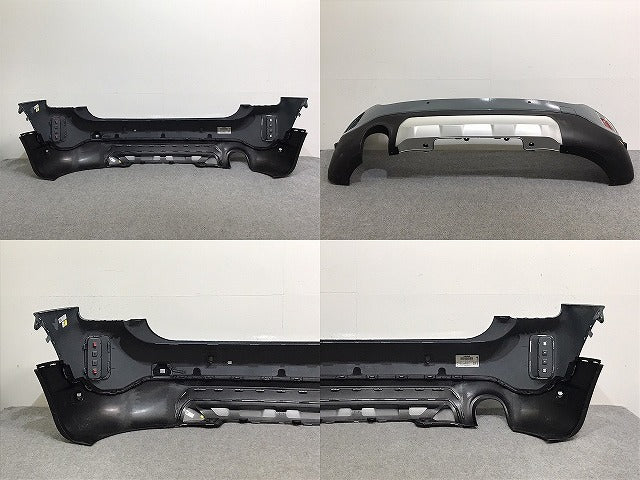 クロスオーバー F60 純正 リア バンパー 右リフレクター付 5112 9 477 892/51129477892 セージグリーンメタリック C4L MINI(128173)