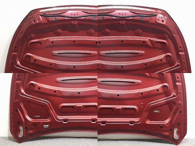 スカイライン V37/YV37/HV37/HNV37/ZV37 純正 ボンネット/エンジンフード レッド メタリック 日産(128236)