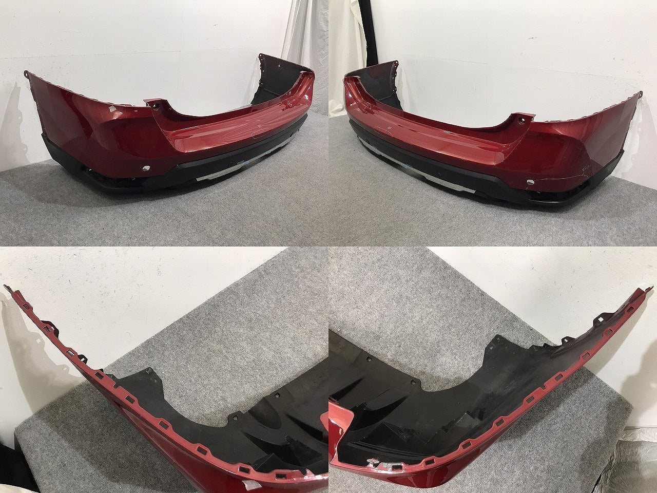エクストレイル/X-TRAIL T32/NT32/HT32/HNT32 純正 後期 リア バンパー 85022 6FR0H ガーネットレッド NBF 日産(128250)