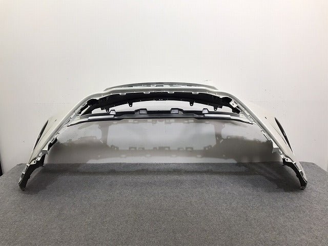 ハリアー/ハイブリッド 80系/MXUA80/MXUA85/AXUH80/AXUH85 純正 フロント バンパー 52119-48830 ホワイト パール 070 or 089 トヨタ(128308)
