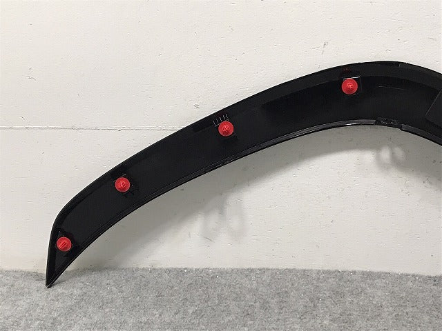 新車取り外し!ランドクルーザー/ランクル FJA300W/VJA300W 純正 左リア クォーター/オーバーフェンダー/アーチモール 75606-60120/1/2 ブラック 202(128384)