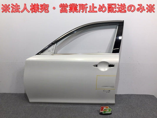 フーガ/シーマ Y51/KNY51/KY51/HY51/HGY51 純正 左 フロント ドア バイザー付 ホワイト パール 日産(128470)