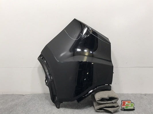 ヴェゼル/VEZEL/ハイブリッド RU1/RU2/RU3/RU4 純正 左 リア バンパー/コーナーカバー/パネル 71507-T7A-0000 ブラック NH731P(128484)