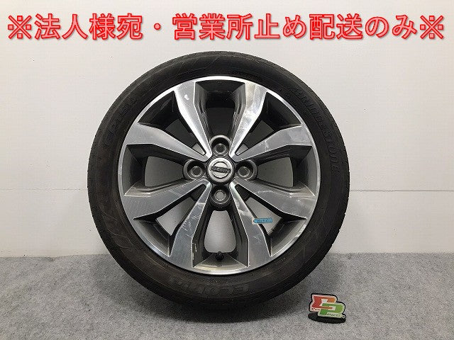 デイズルークスハイウェイスター/ekスペースカスタム B21A/B11A 純正 ラジアル タイヤホイール 1本のみ 15x4.5J/ET46/4穴 4H/PCD100/ハブ径56(128529)