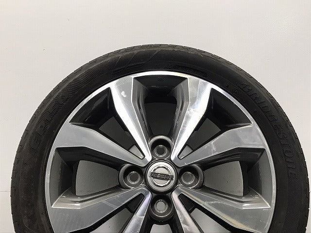 デイズルークスハイウェイスター/ekスペースカスタム B21A/B11A 純正 ラジアル タイヤホイール 1本のみ 15x4.5J/ET46/4穴 4H/PCD100/ハブ径56(128529)