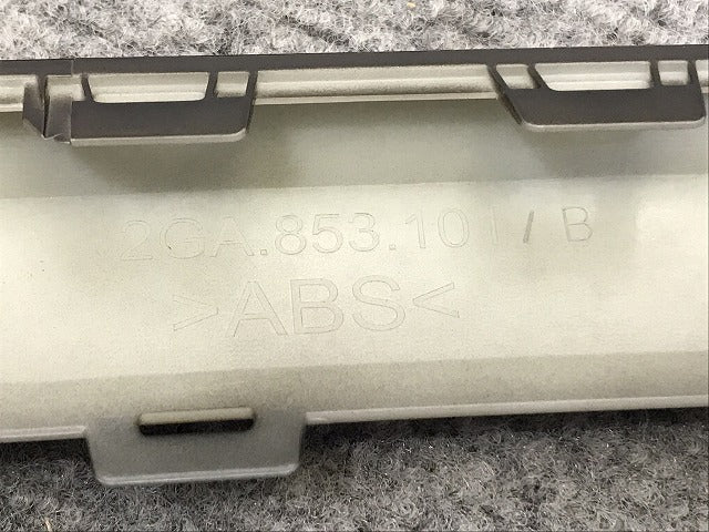 新品!Tロック/T-ロック A1DFF/A1DPC/A1DNFF フロント バンパーモール 2GA.853.101/B 2GA853101B041 ブラック フォルクスワーゲン(128535)