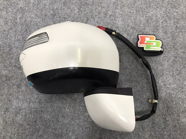 N-BOX/NBOX Nボックス/カスタム JF1/JF2 純正 右 ドアミラー 9線 P9292 ホワイト パール ホンダ(128579)