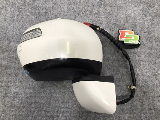 N-BOX/NBOX Nボックス/カスタム JF1/JF2 純正 右 ドアミラー 9線 P9292 ホワイト パール ホンダ(128579)