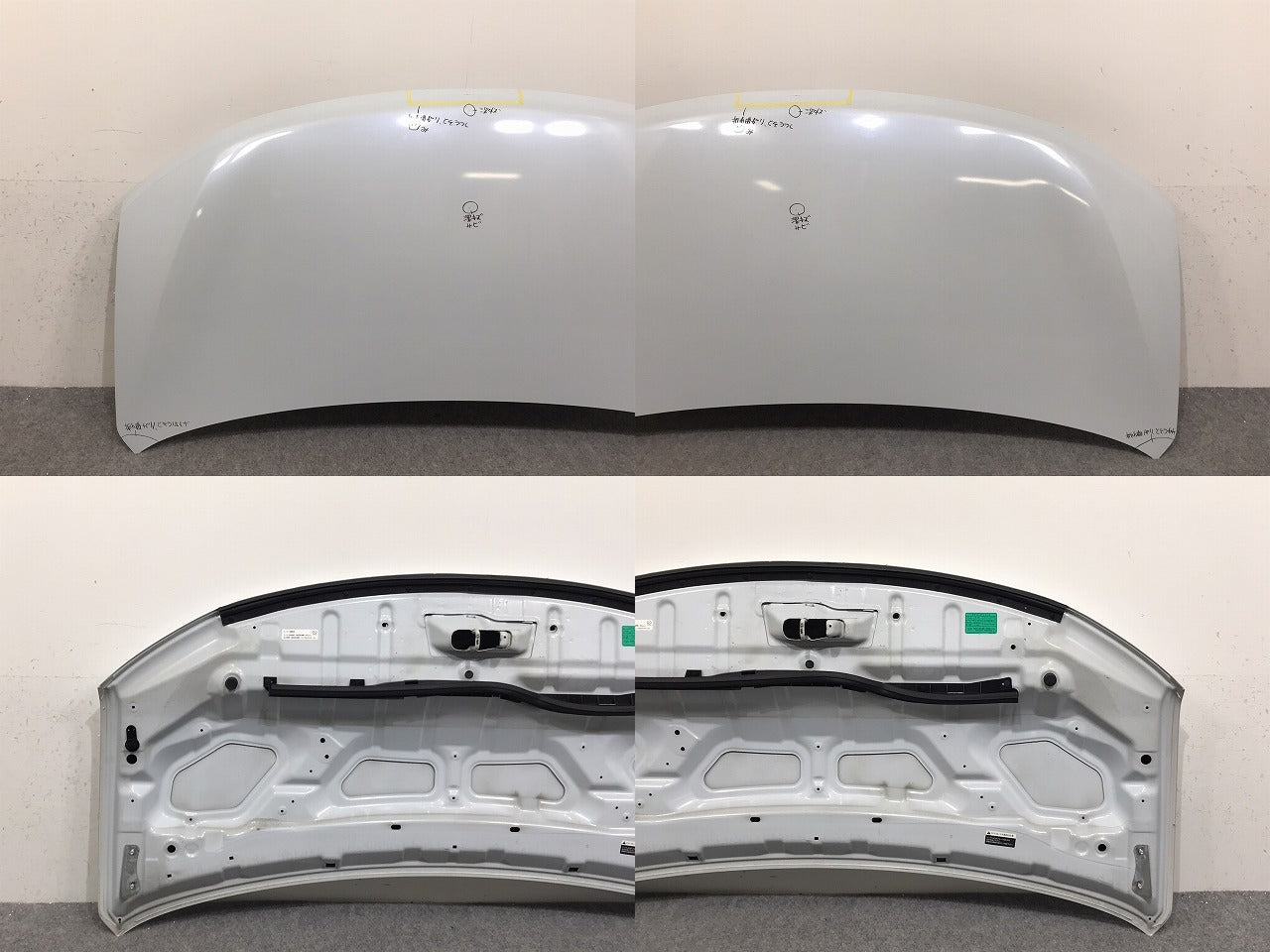 セレナ/ハイウェイスター C26/FPC26/NC26/FNPC26/HC26/HFC26/FNC26 純正 後期 フロント ボンネット/エンジンフード エターナルスノーホワイト KBB128585)