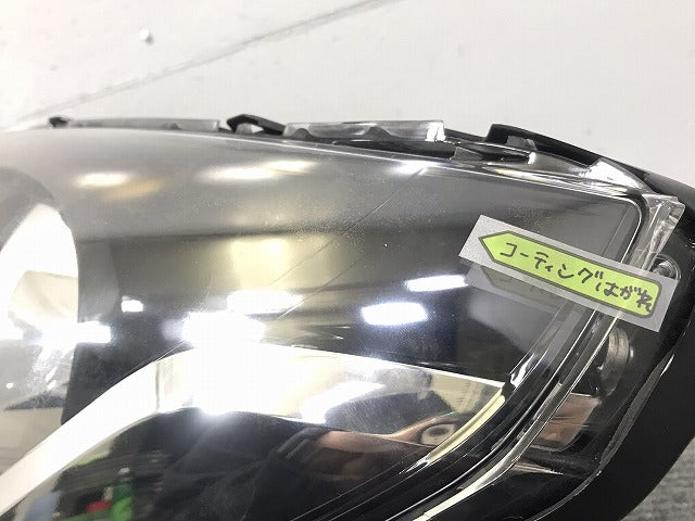 eKワゴン B11W 純正 左 ヘッドライト/ランプ ハロゲン レベライザー STANLEY W1046 三菱(128868)