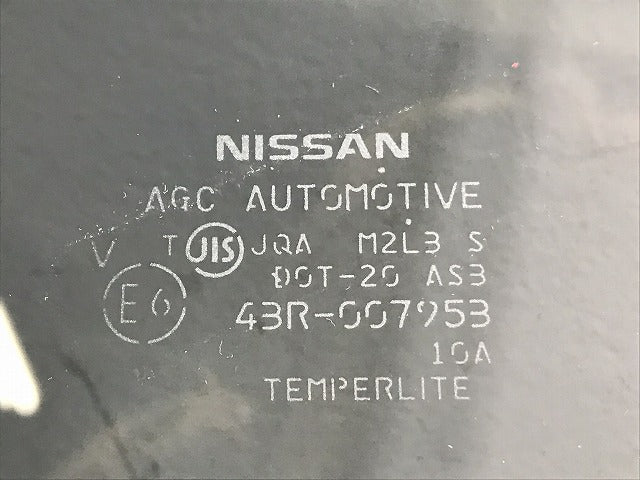 新品!エクストレイル/X-TRAIL T31/DNT31/NT31/TNT31 純正 右 リアドア ガラス 43R-007953 82300-JG10F 日産(128957)