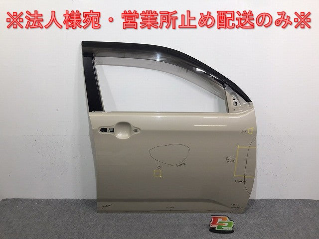 パッソ/ブーン M700A/M710S/M700S/M710S 純正 右フロントドア バイザー付 ブラックマイカメタリック × パウダリーベージュメタリック XE5 トヨタ/ダイハツ(129035)