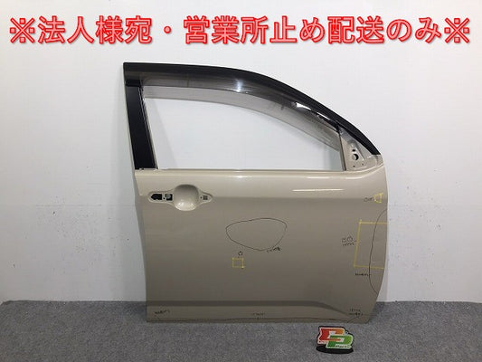 パッソ/ブーン M700A/M710S/M700S/M710S 純正 右フロントドア バイザー付 ブラックマイカメタリック × パウダリーベージュメタリック XE5 トヨタ/ダイハツ(129035)