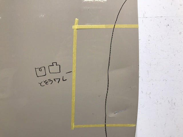 パッソ/ブーン M700A/M710S/M700S/M710S 純正 右フロントドア バイザー付 ブラックマイカメタリック × パウダリーベージュメタリック XE5 トヨタ/ダイハツ(129035)