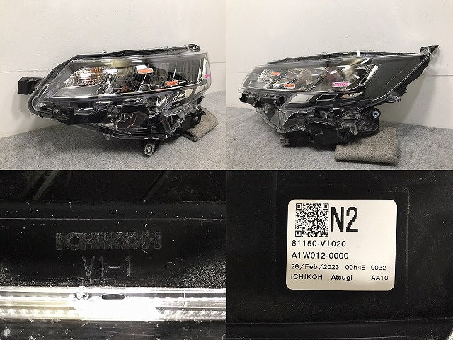 ノア/SG/SZ 90系/ZWR90W/ZWR95W/MZRA90W/MZRA95W 純正 左 ヘッドライト LED レベライザー 刻印N2 ICHIKOH V1-1/81150-V1020 トヨタ(129085)