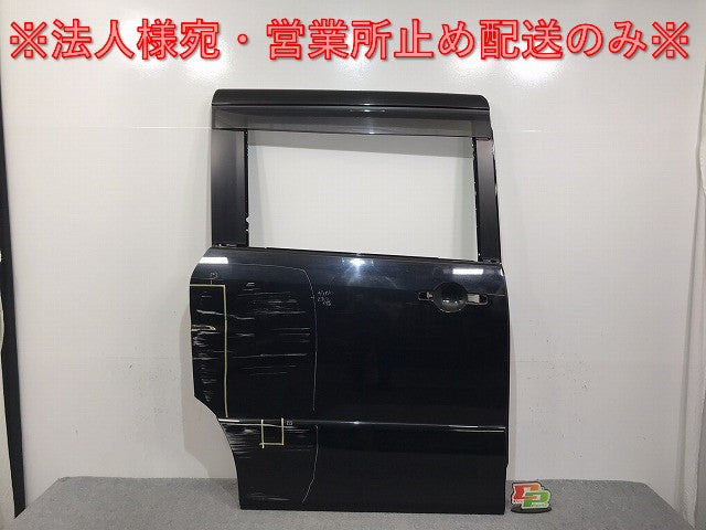 セレナ/ハイウェイスター C26/FPC26/NC26/FNPC26/HC26/HFC26/FNC26 純正 右 スライドドア バイザー付 サイドパネル スーパーブラック KH3 日産(129161)