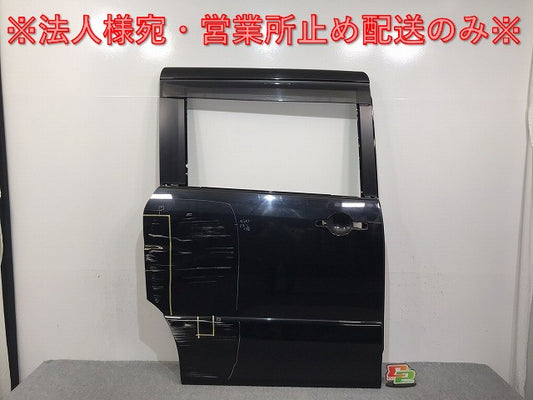 セレナ/ハイウェイスター C26/FPC26/NC26/FNPC26/HC26/HFC26/FNC26 純正 右 スライドドア バイザー付 サイドパネル スーパーブラック KH3 日産(129161)