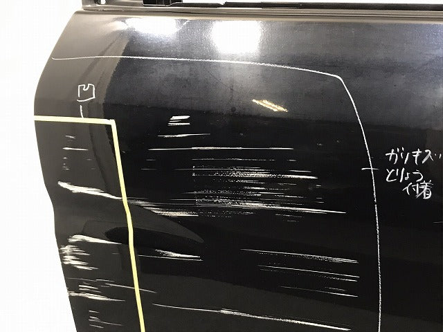 セレナ/ハイウェイスター C26/FPC26/NC26/FNPC26/HC26/HFC26/FNC26 純正 右 スライドドア バイザー付 サイドパネル スーパーブラック KH3 日産(129161)