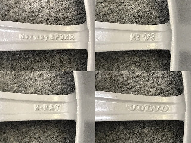新品!C30/C70/S40/S60/S80/V40/V50/V60/V70/XC70 純正 ホイール 1本のみ 16x7.5J/ET45/5H/108/ハブ63 9466832 30633785 ボルボ(129229)