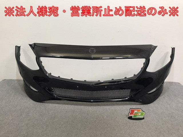 Bクラス W246/2015-2019 純正 後期 フロント バンパー A 246 885 4325/2468854325 コスモスブラック 191 メルセデスベンツ(129249)