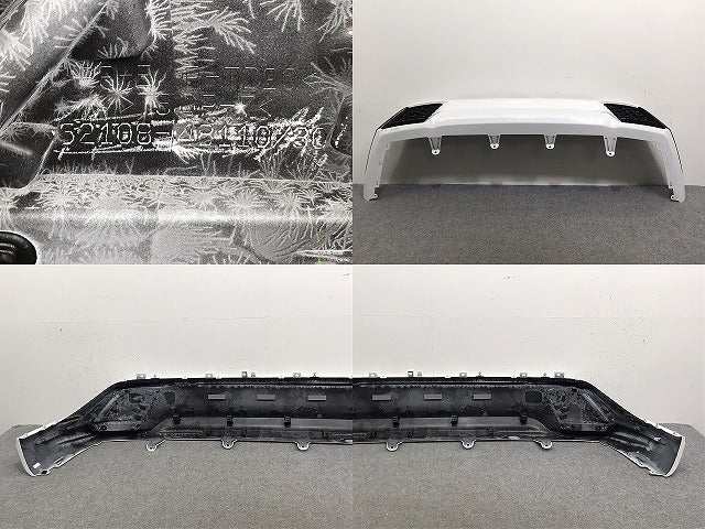 新車外し!RX/350/500h/Fスポーツ TALA15/TALH17 純正 リア スポイラー 52108-48110 ホワイトノーヴァガラスフレーク 083 レクサス(129314)
