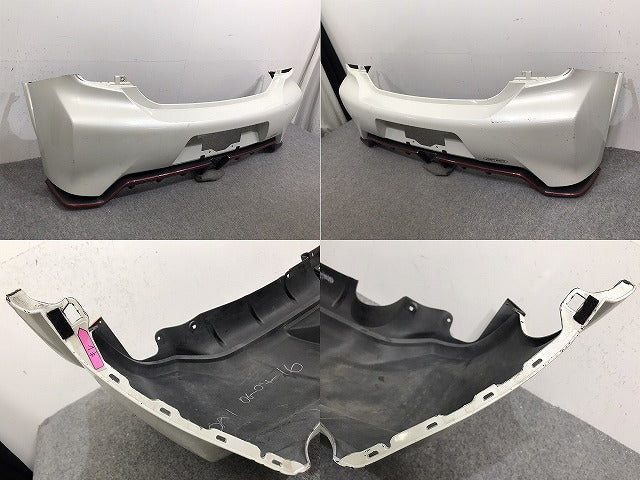 マーチ/NISMO ニスモ/ニスモ S K13/NK13/K13改 純正 後期 リア バンパー 85012 8A21 ブリリアントホワイトパール QAB 日産(129333)