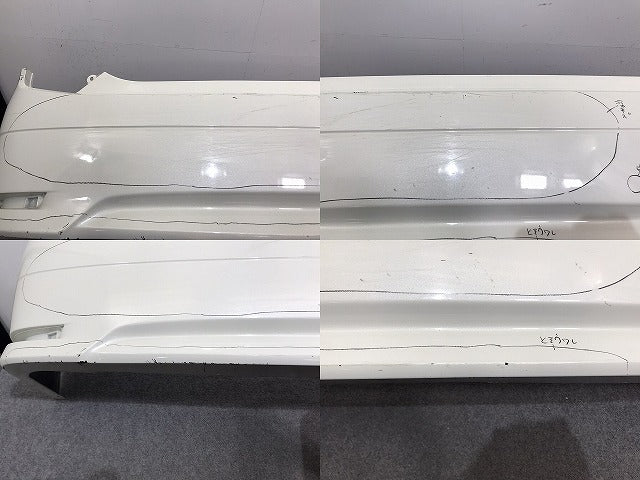 エルグランド ハイウェイスター E52/PE52/PNE52/TE52/TNE52 純正 リア バンパー 85022 1JB0H ブリリアントホワイトパール QAB 日産(129340)